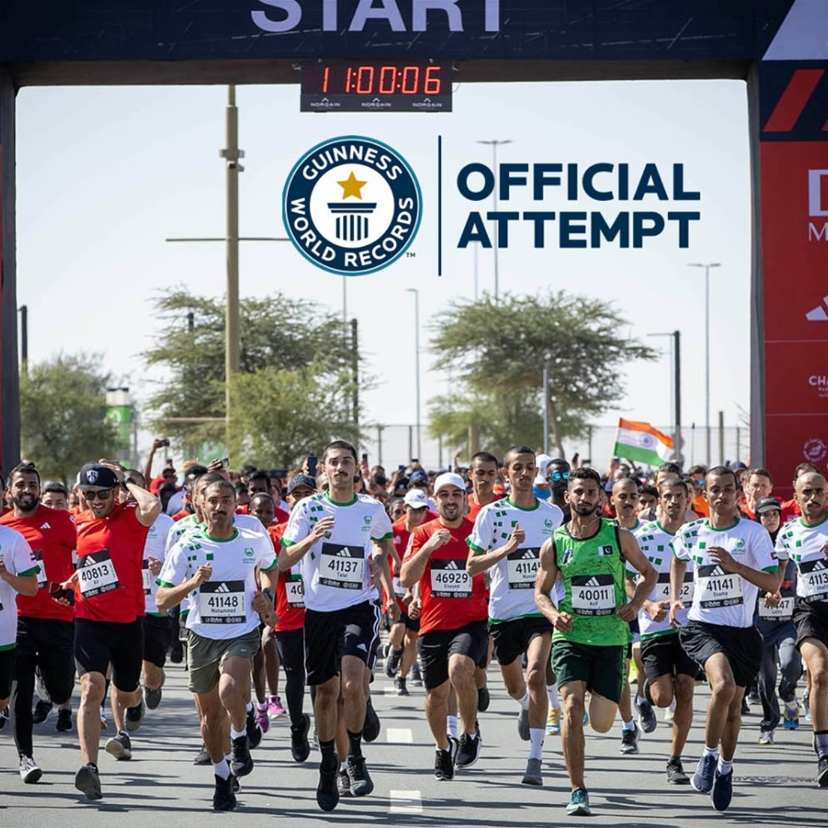 Break a Guinness World Record at Dubai Marathon 2025